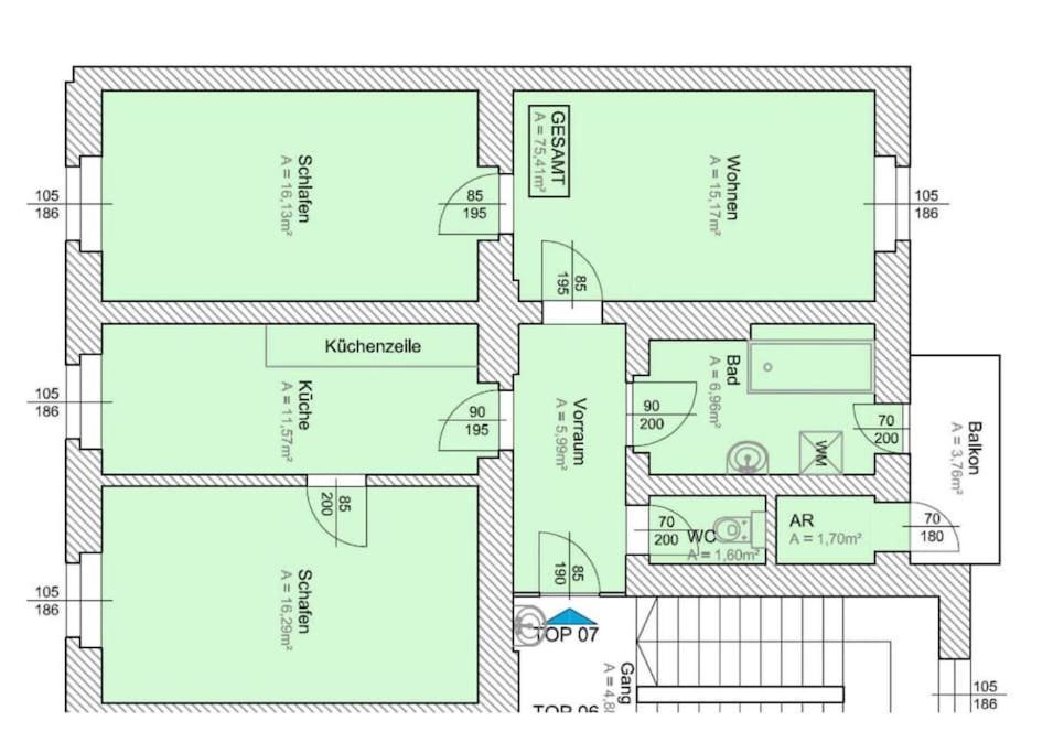 Sunny Citycenter Apartment - Graz Main Station ภายนอก รูปภาพ